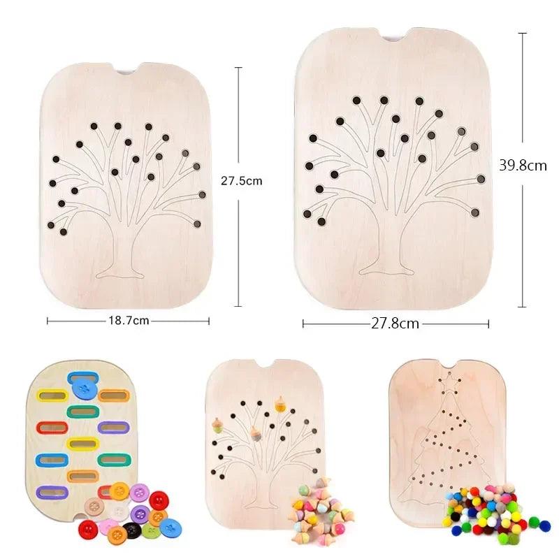 Acorn Bloom Sensory Sort - SoonMami