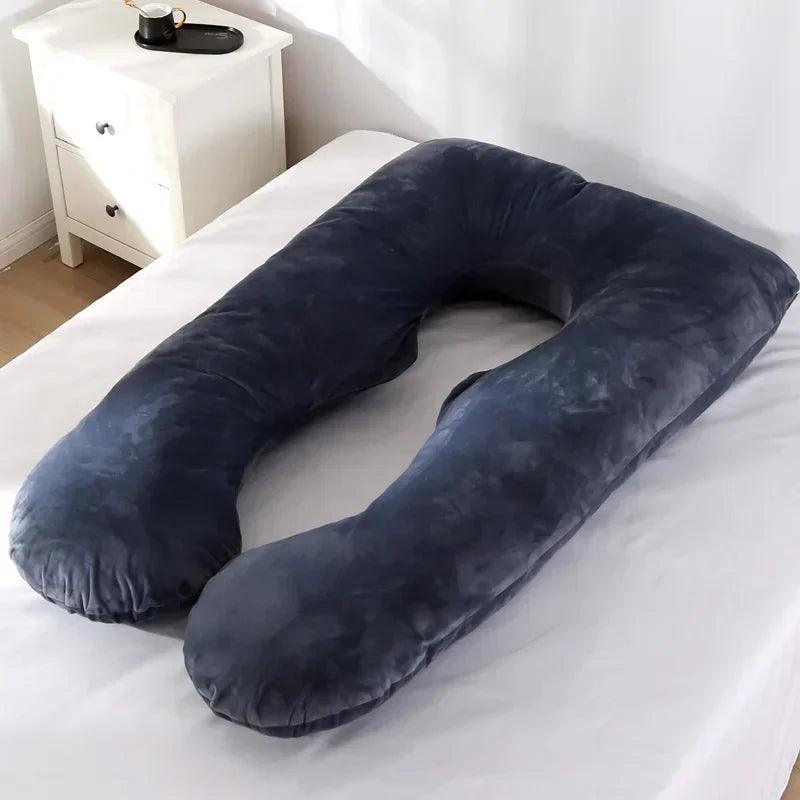 Mum's Embrace: U-Shaped Pregnancy Pillow for Comfort and Support - SoonMami