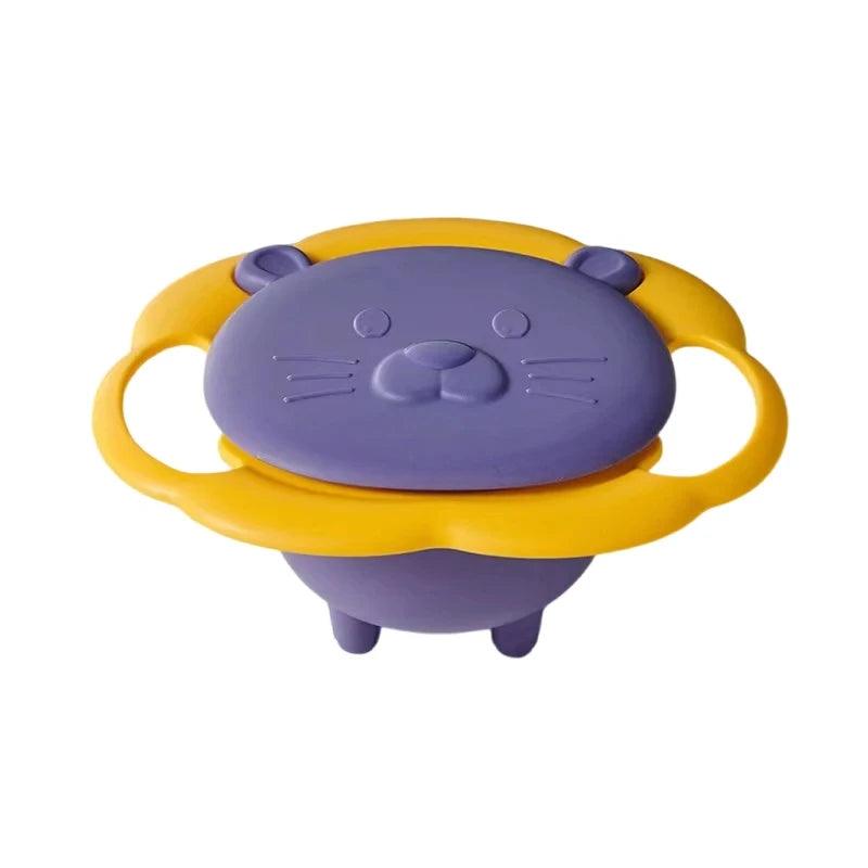 Gyro Bowl: Spill-Proof Baby Bowl with 360° Rotation - SoonMami