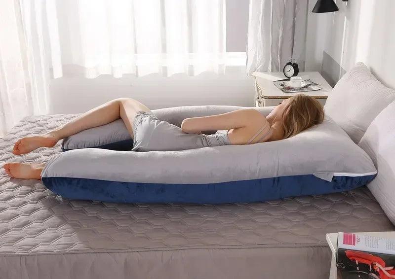 Mum's Embrace: U-Shaped Pregnancy Pillow for Comfort and Support - SoonMami