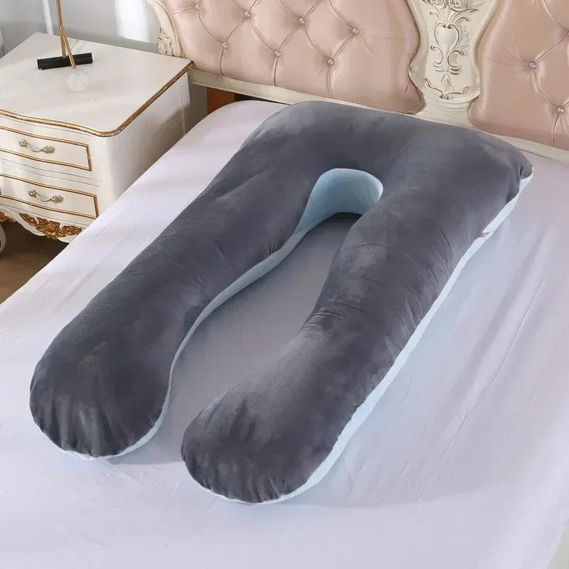 Mum's Embrace: U-Shaped Pregnancy Pillow for Comfort and Support - SoonMami