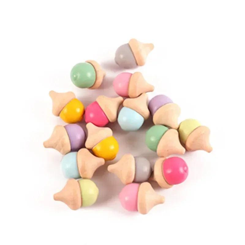 Acorn Bloom Sensory Sort - SoonMami