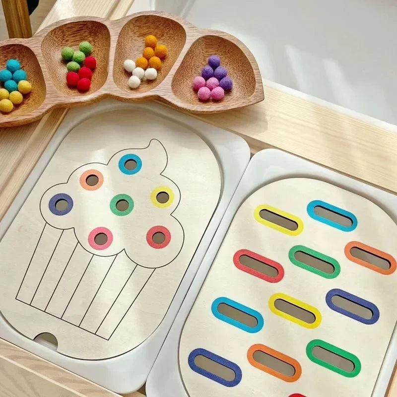 Acorn Bloom Sensory Sort - SoonMami
